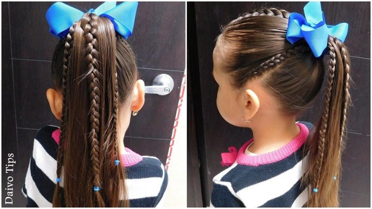 75 Peinados Con Trenzas Para Niñas Fáciles Paso A Paso Con Imágenes