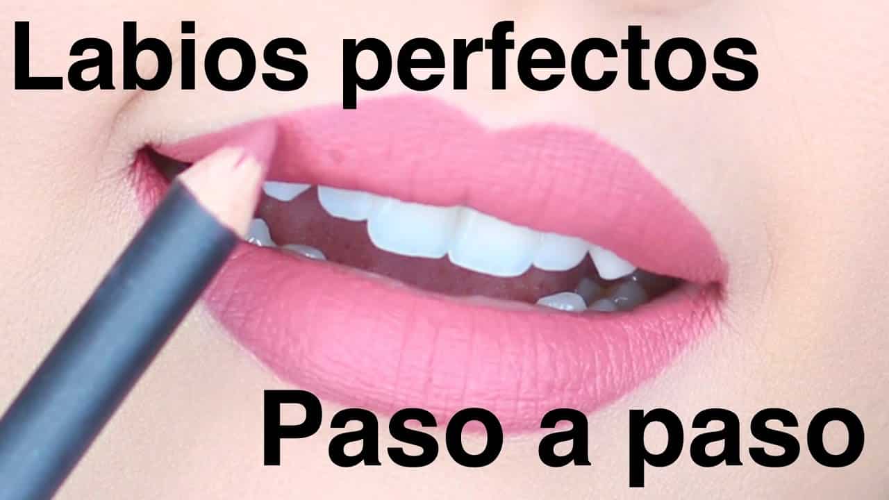 C Mo Pintar Los Labios Perfectamente Paso A Paso F Cil Y R Pido