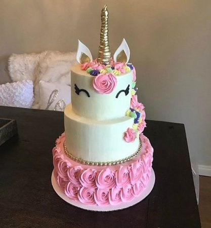 37 Ideas de Pasteles de Unicornios Fácil PASO A PASO